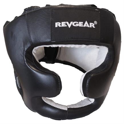 Leather Headgear with Cheek Guard